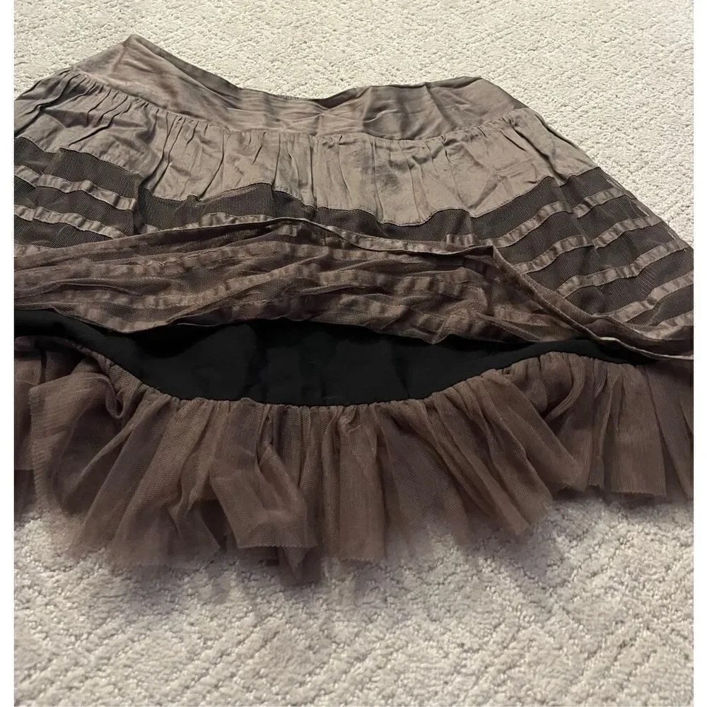 Anthropologie Atmosphere Mini Skirt